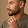Ensemble de bagues pour homme - Masculine Trio