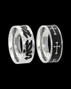 Ensemble de bagues pour homme - Silver Danger