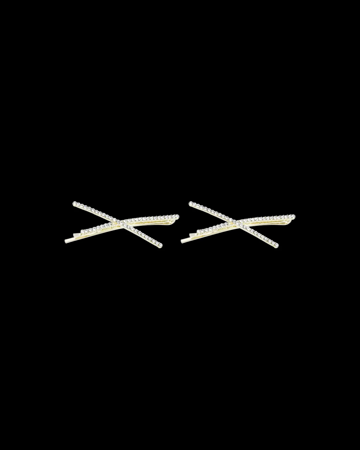 Ensemble de barrettes - Golden Duo