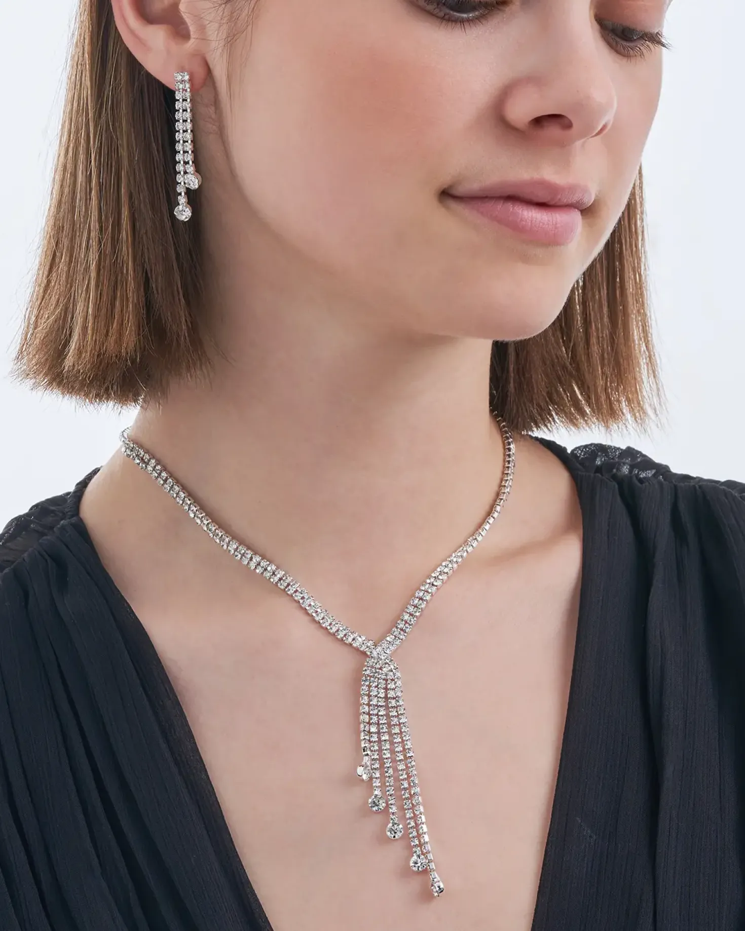 Ensemble de bijoux - Crystal Waterfall