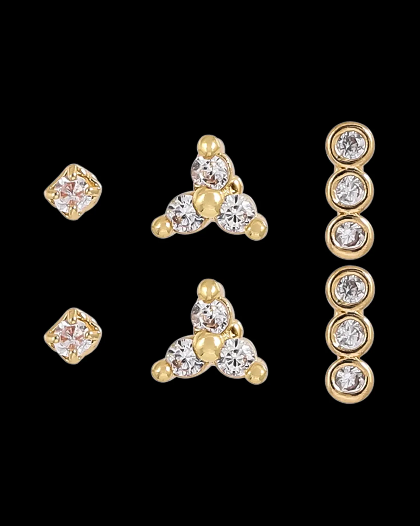 Ensemble de boucles d’oreilles - Classic Pieces