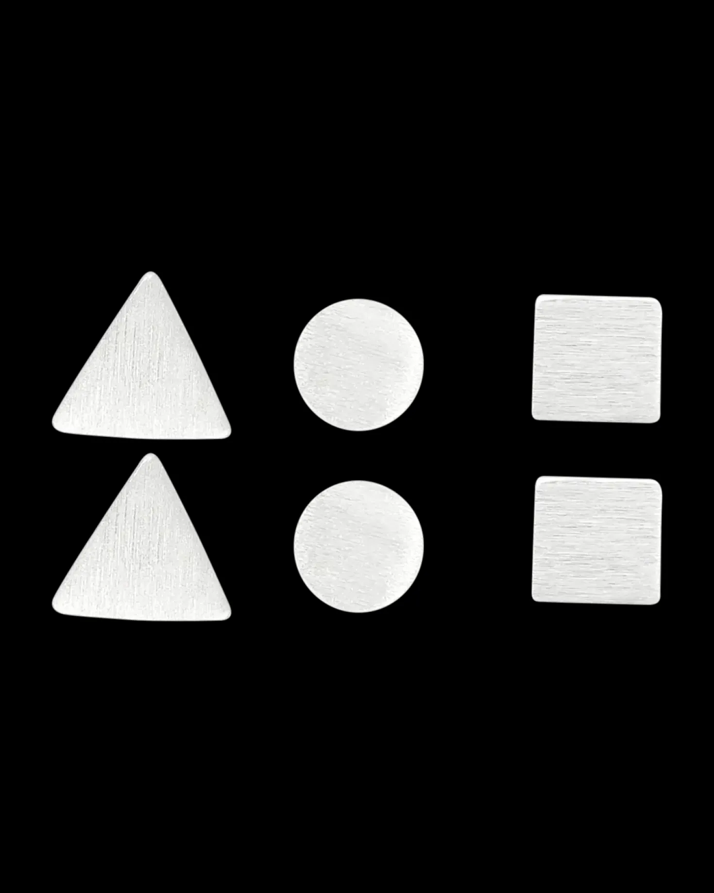 Ensemble de boucles d'oreilles - Geometrical Trio