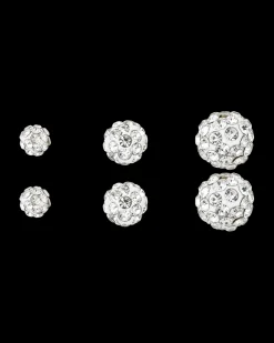 Ensemble de boucles d'oreilles - Sparkling Balls