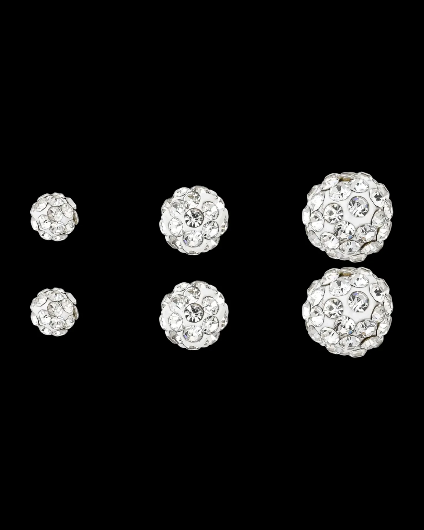 Ensemble de boucles d'oreilles - Sparkling Balls