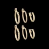 Ensemble de boucles d'oreilles - Gold Trio