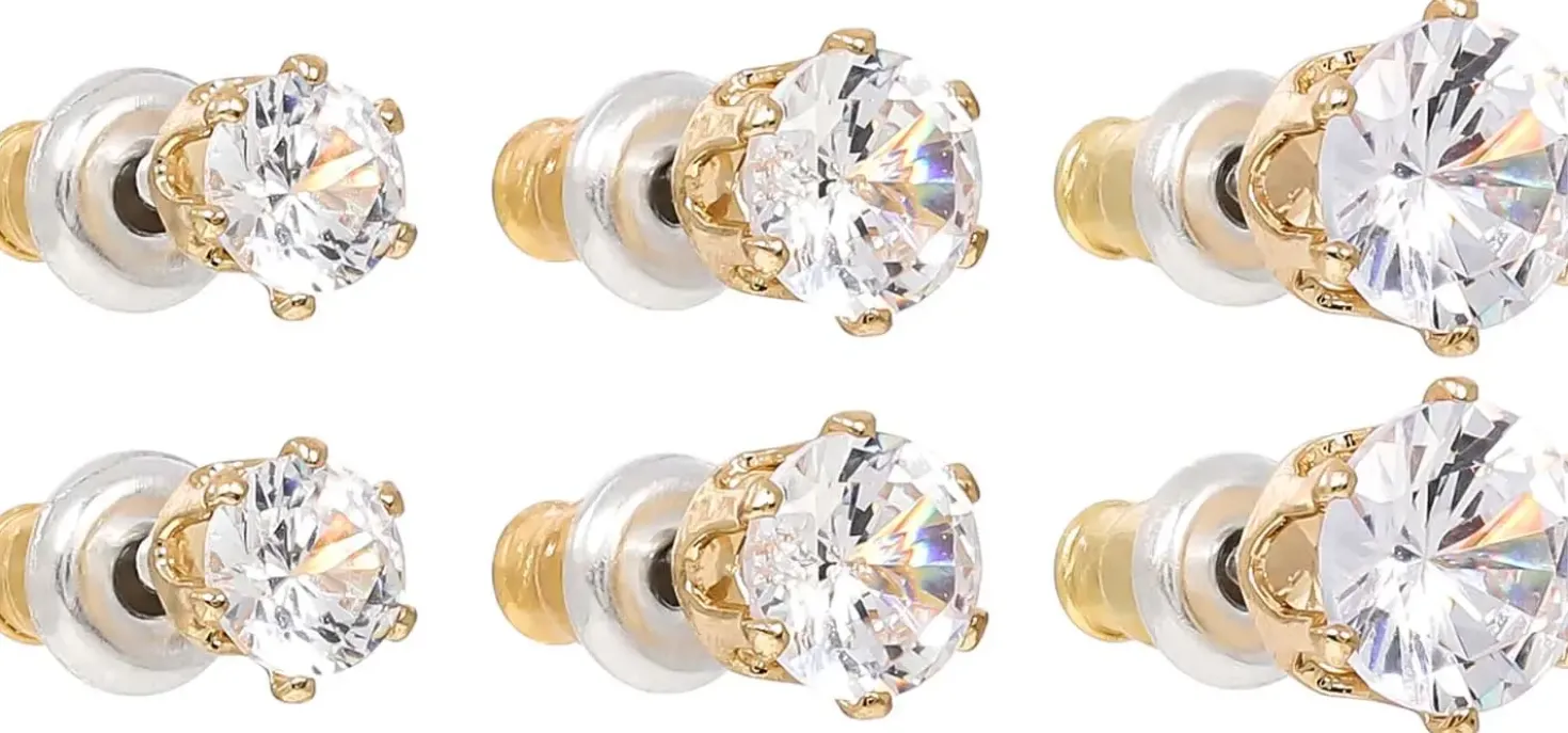 Ensemble de boucles d'oreilles - Glamorous Trio