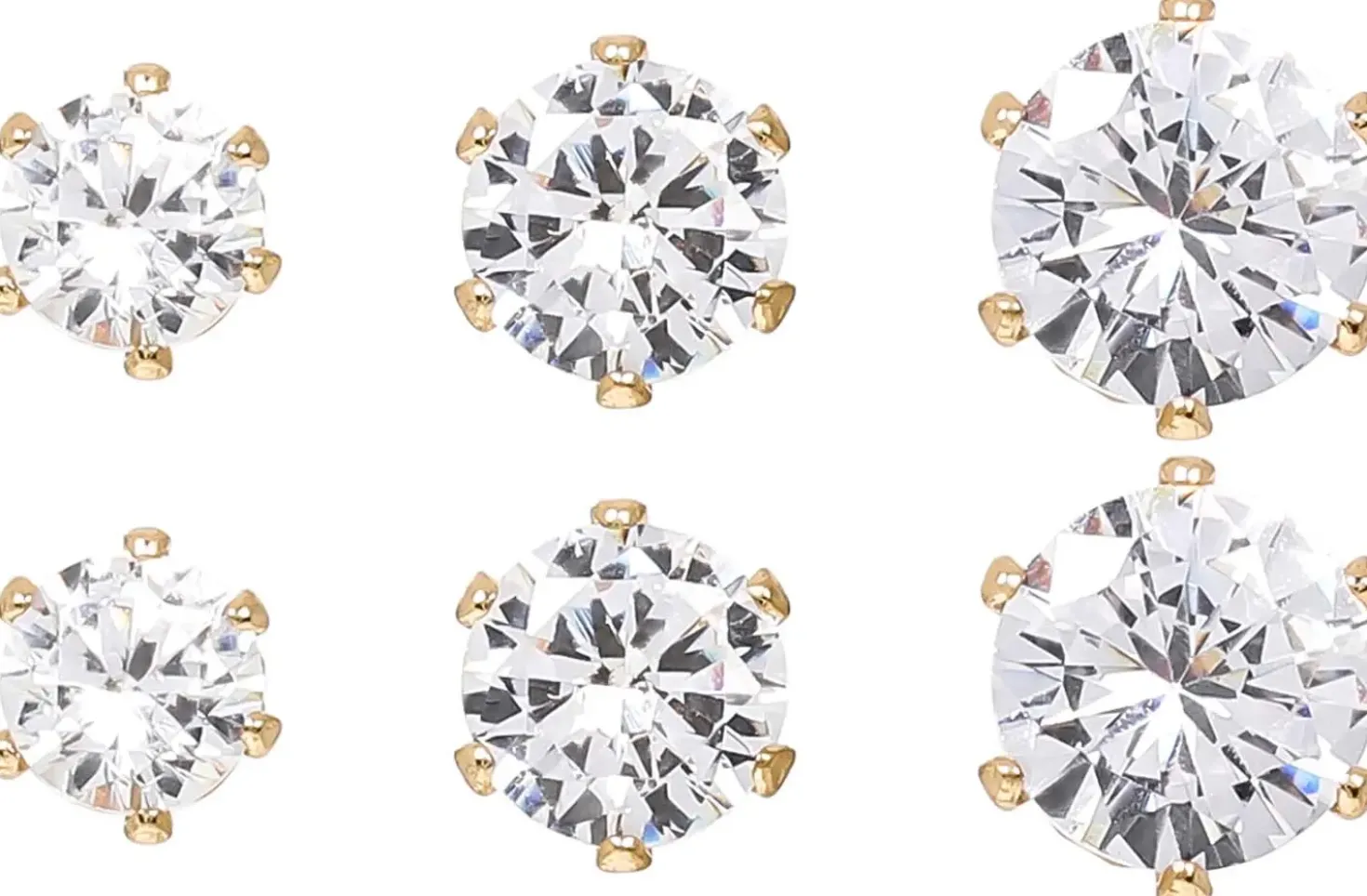 Ensemble de boucles d'oreilles - Glamorous Trio