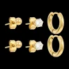 Ensemble de boucles d’oreilles - Iconic Trio