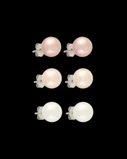 Ensemble de boucles d’oreilles - Rosa Pearl