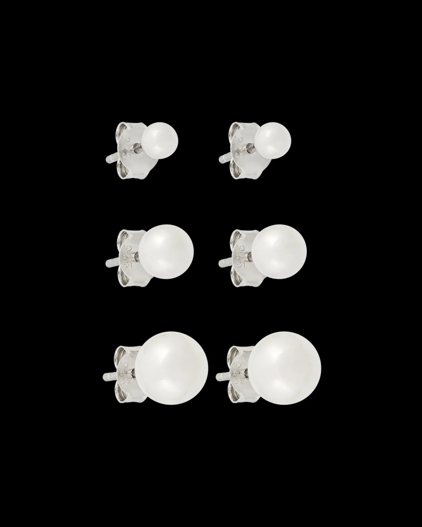 Ensemble de boucles d'oreilles - Pearly Shimmer