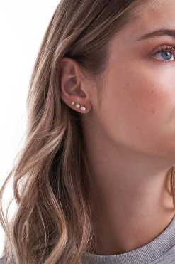 Ensemble de boucles d'oreilles - Shining Cubic