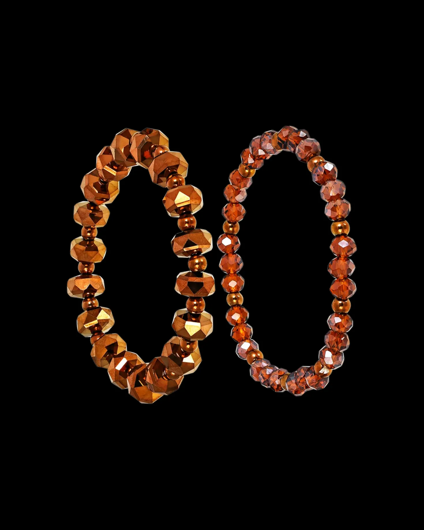 Ensemble de bracelets - Brown Sparkle