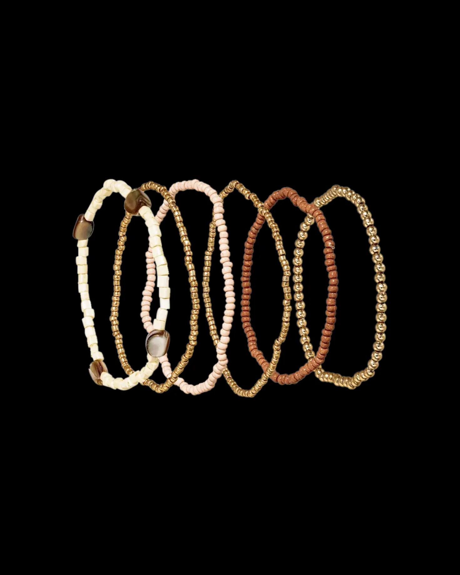 Ensemble de bracelets - Golden Harmony