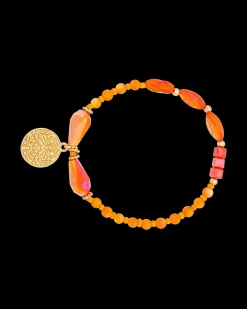 Ensemble de bracelets - Orange Shell