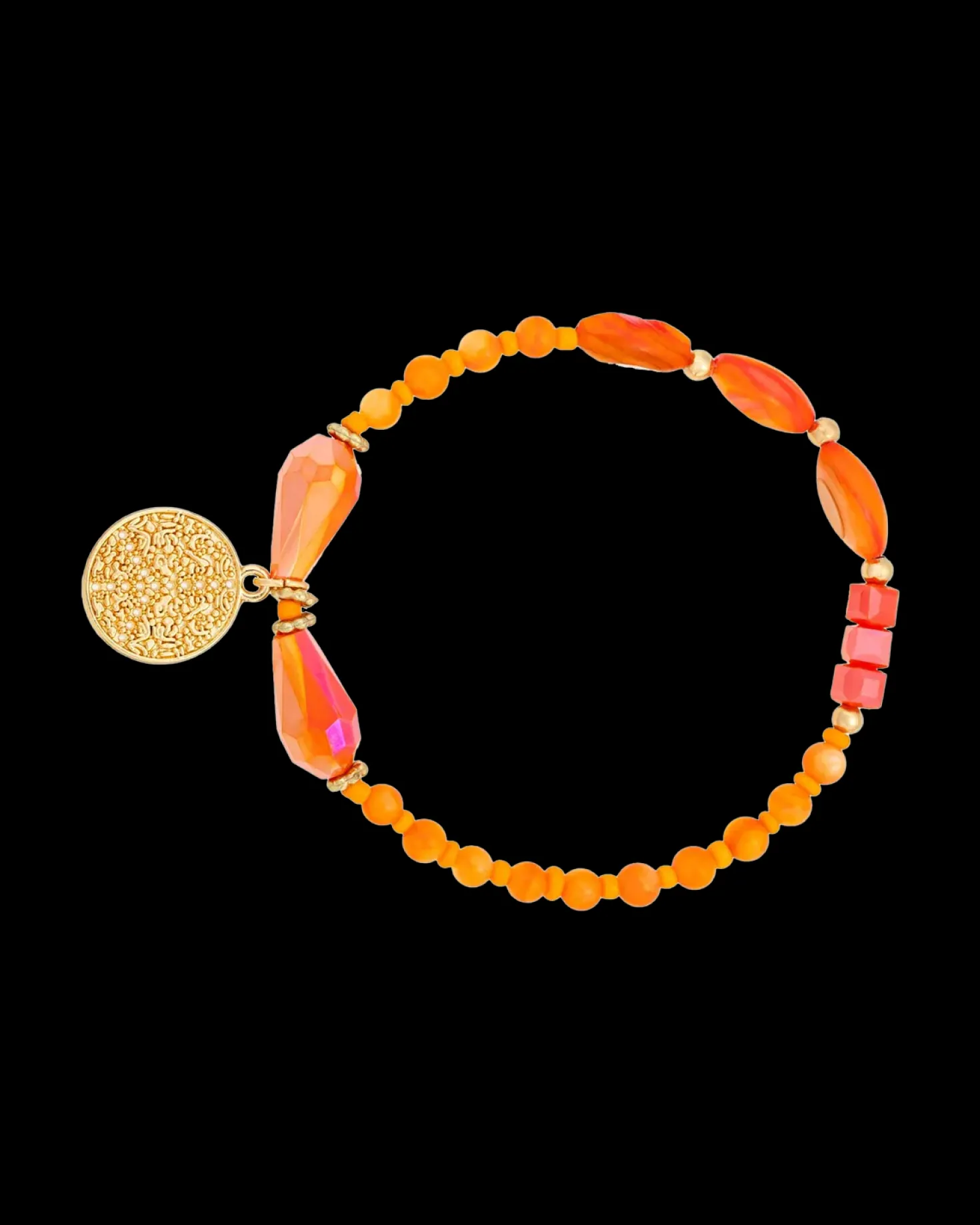 Ensemble de bracelets - Orange Shell