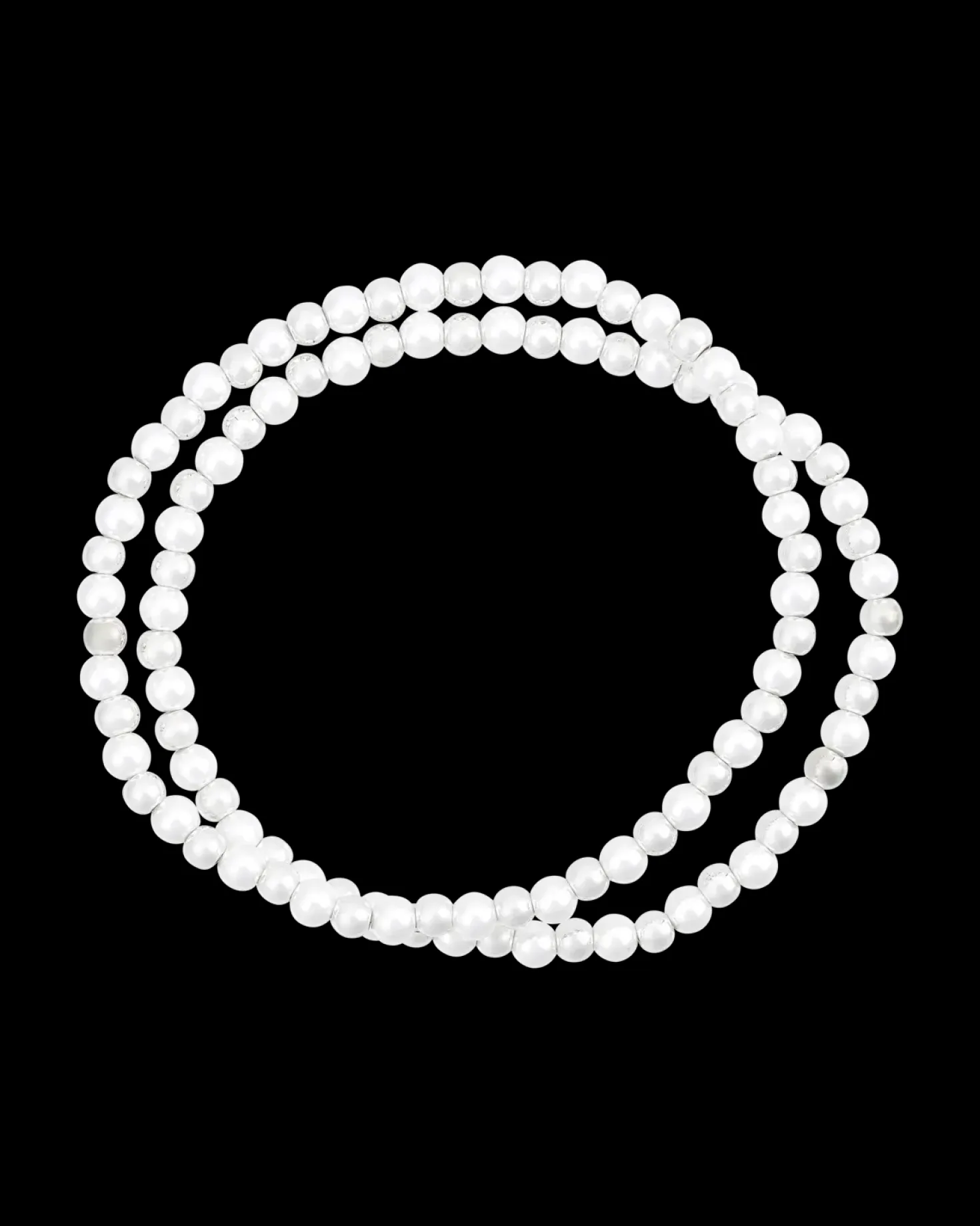 Ensemble de bracelets - Pearly Silver