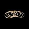 Ensemble de bracelets joncs - Golden Classic