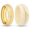 Ensemble de bracelets joncs - Golden Marble