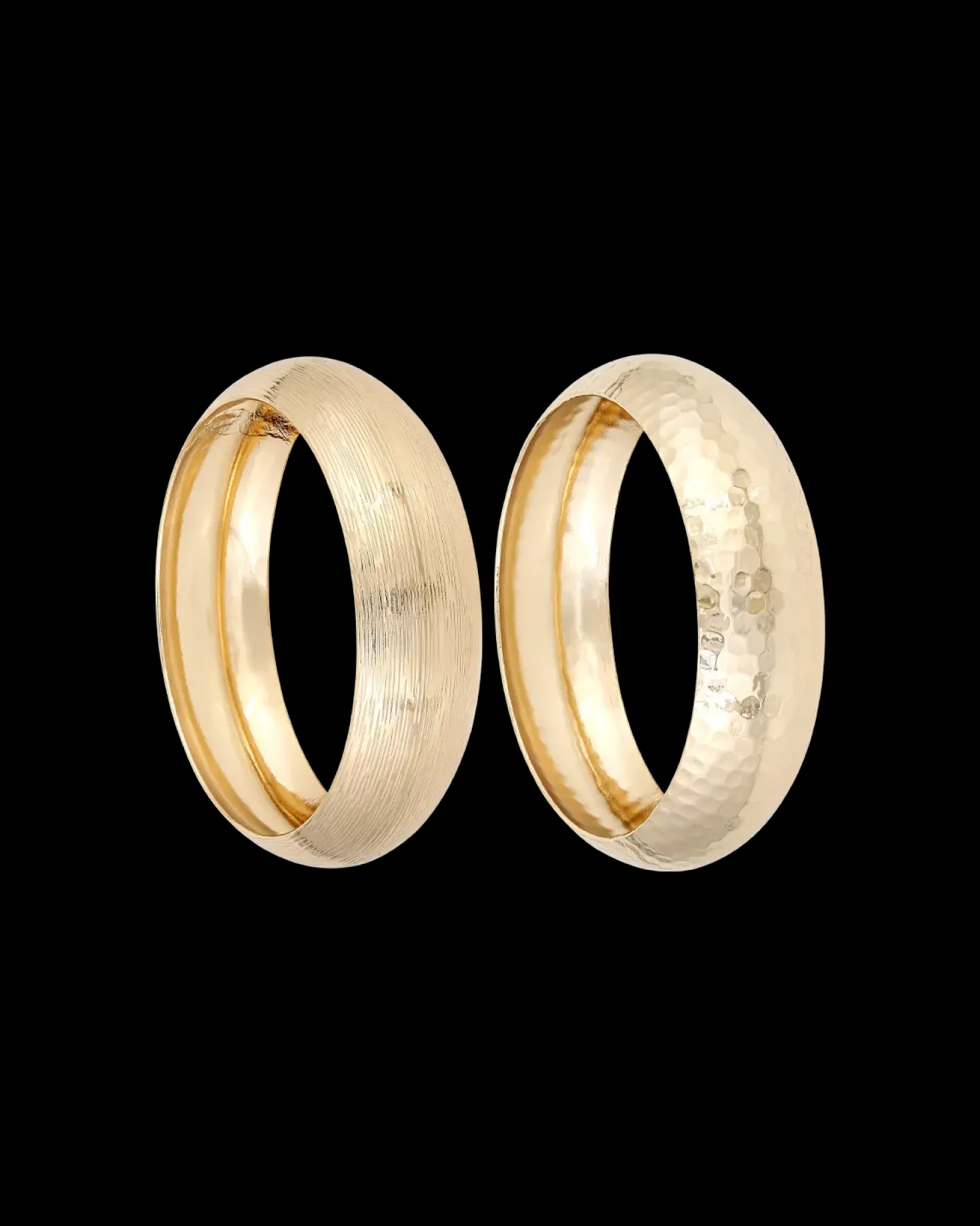 Ensemble de bracelets joncs - Golden Goddess