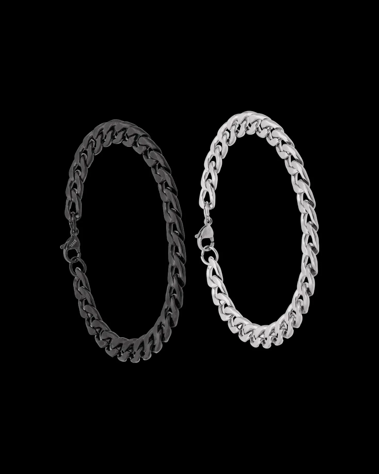 Ensemble de bracelets pour hommes - Chunky Chains