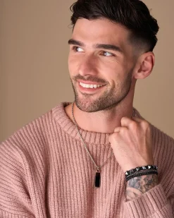 Ensemble de bracelets pour homme - HematiteTrio