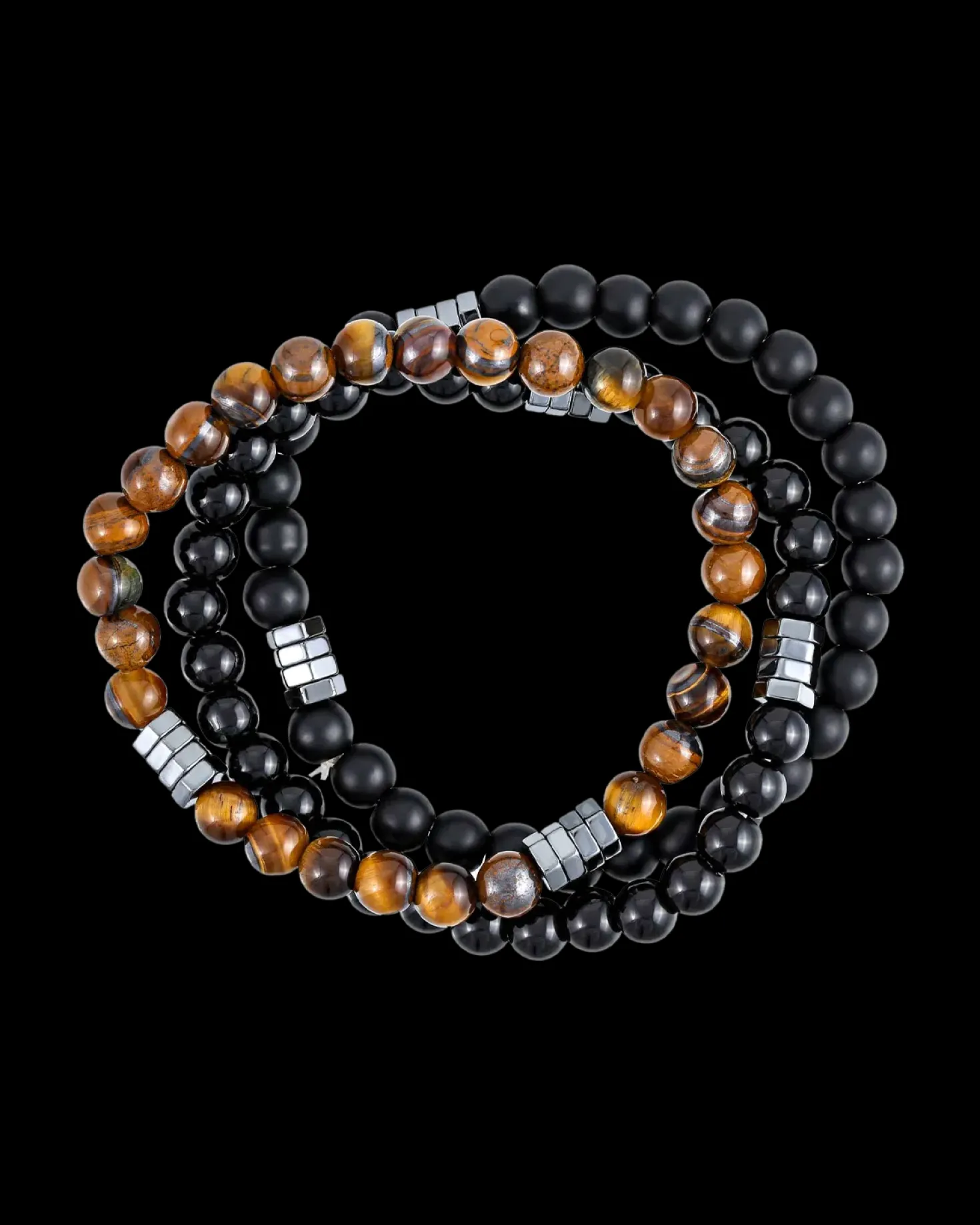 Ensemble de bracelets pour homme - Shadow Blend