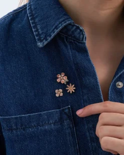 Ensemble de broches - Glittering Flowers