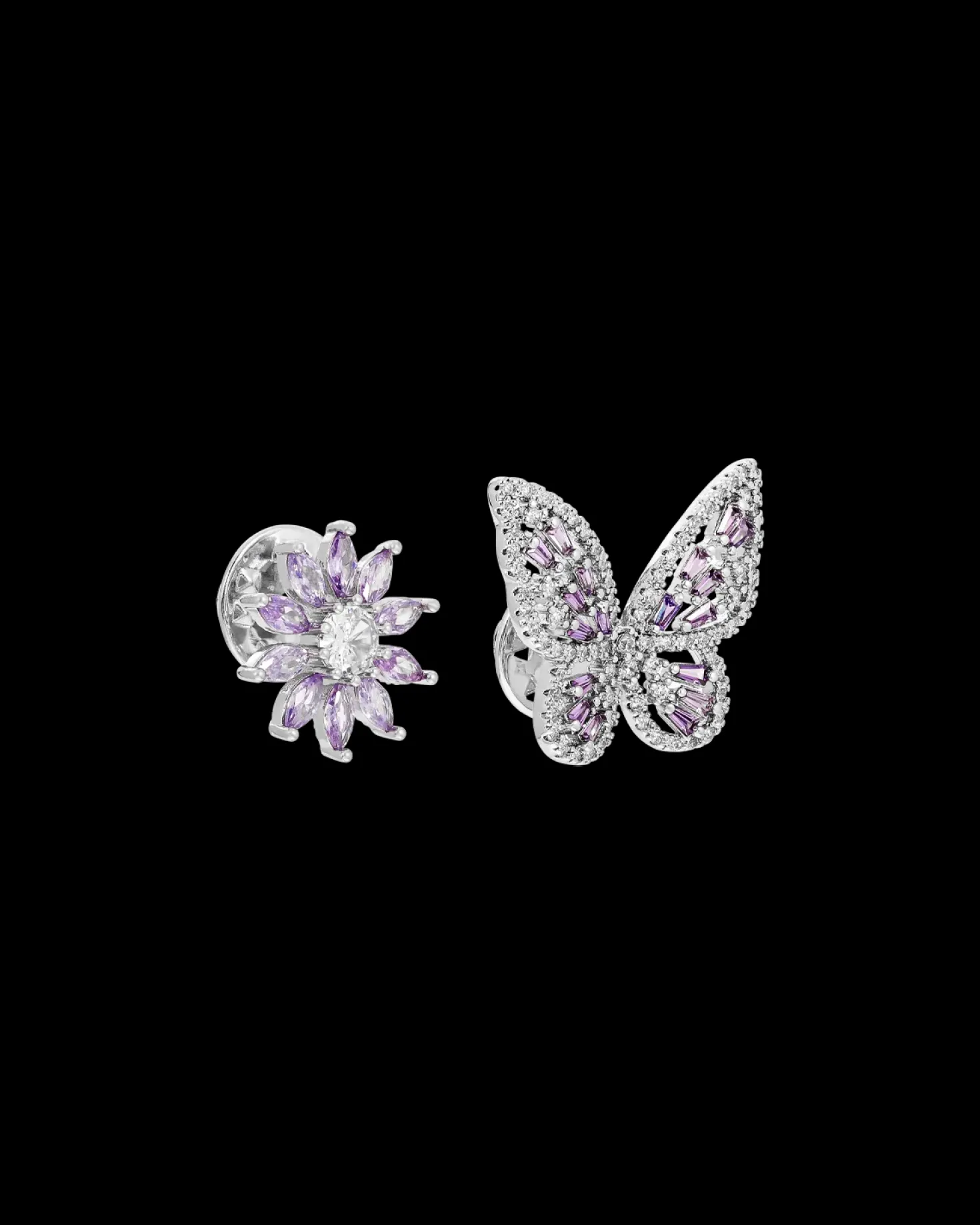 Ensemble de broches - Lilac Garden