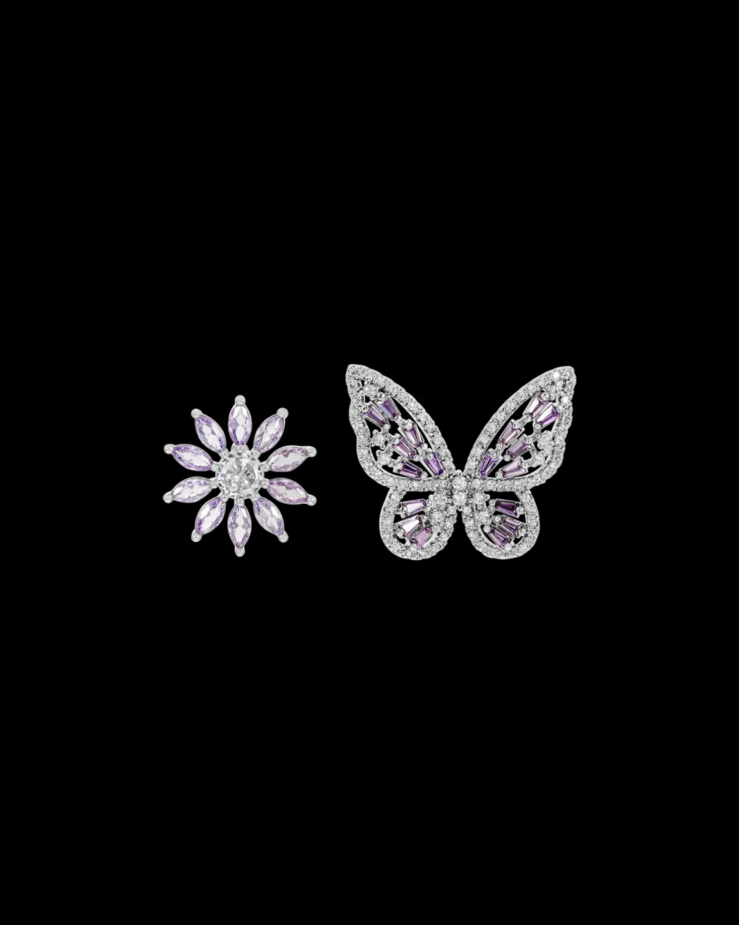Ensemble de broches - Lilac Garden