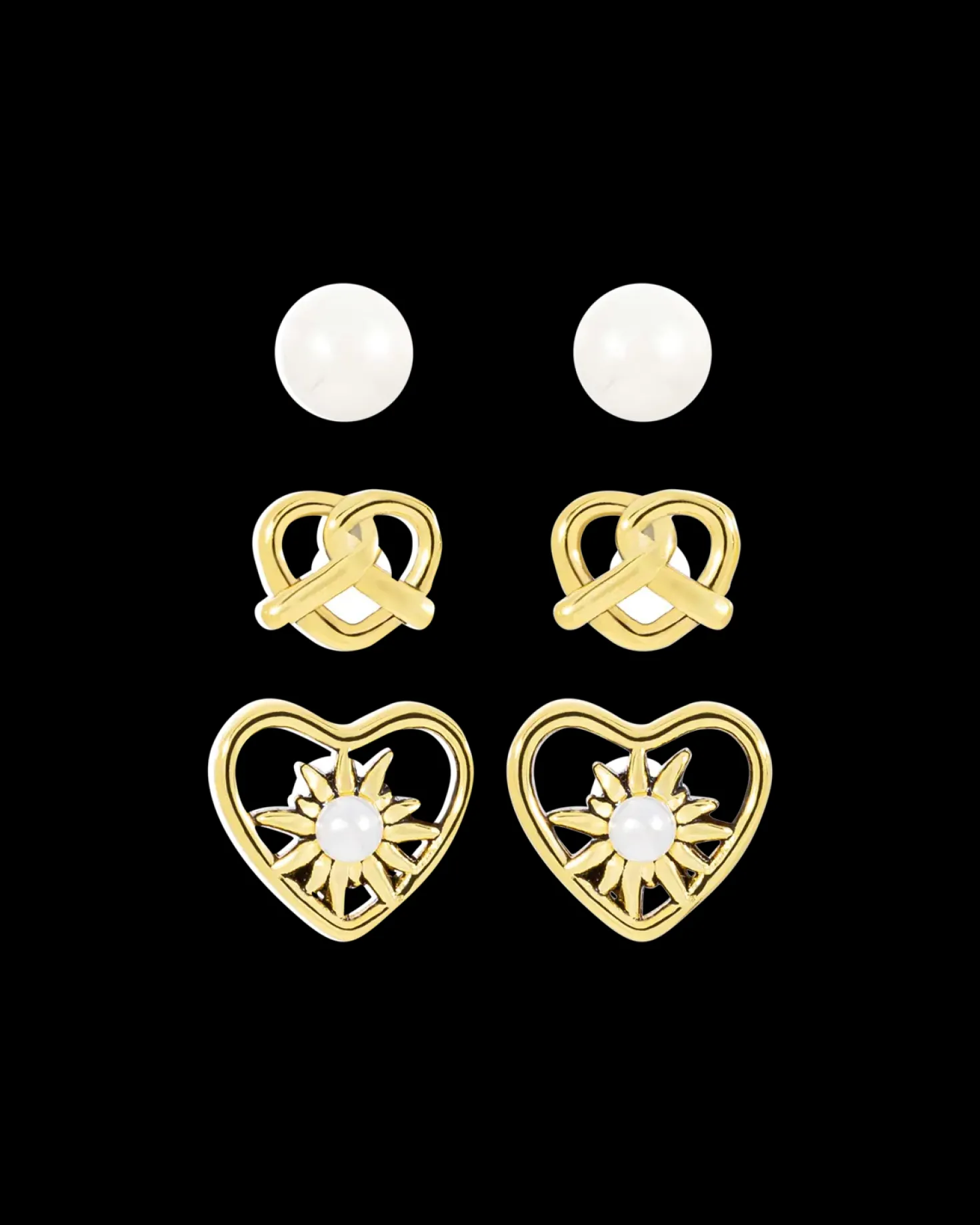 Ensemble de clous d'oreilles - Alpine Charms