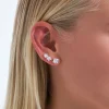 Ensemble de clous d'oreilles - Zirconia Trio