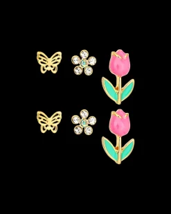 Ensemble de clous d'oreilles - Spring Wonder