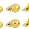 Ensemble de clous d'oreilles - Golden Balls