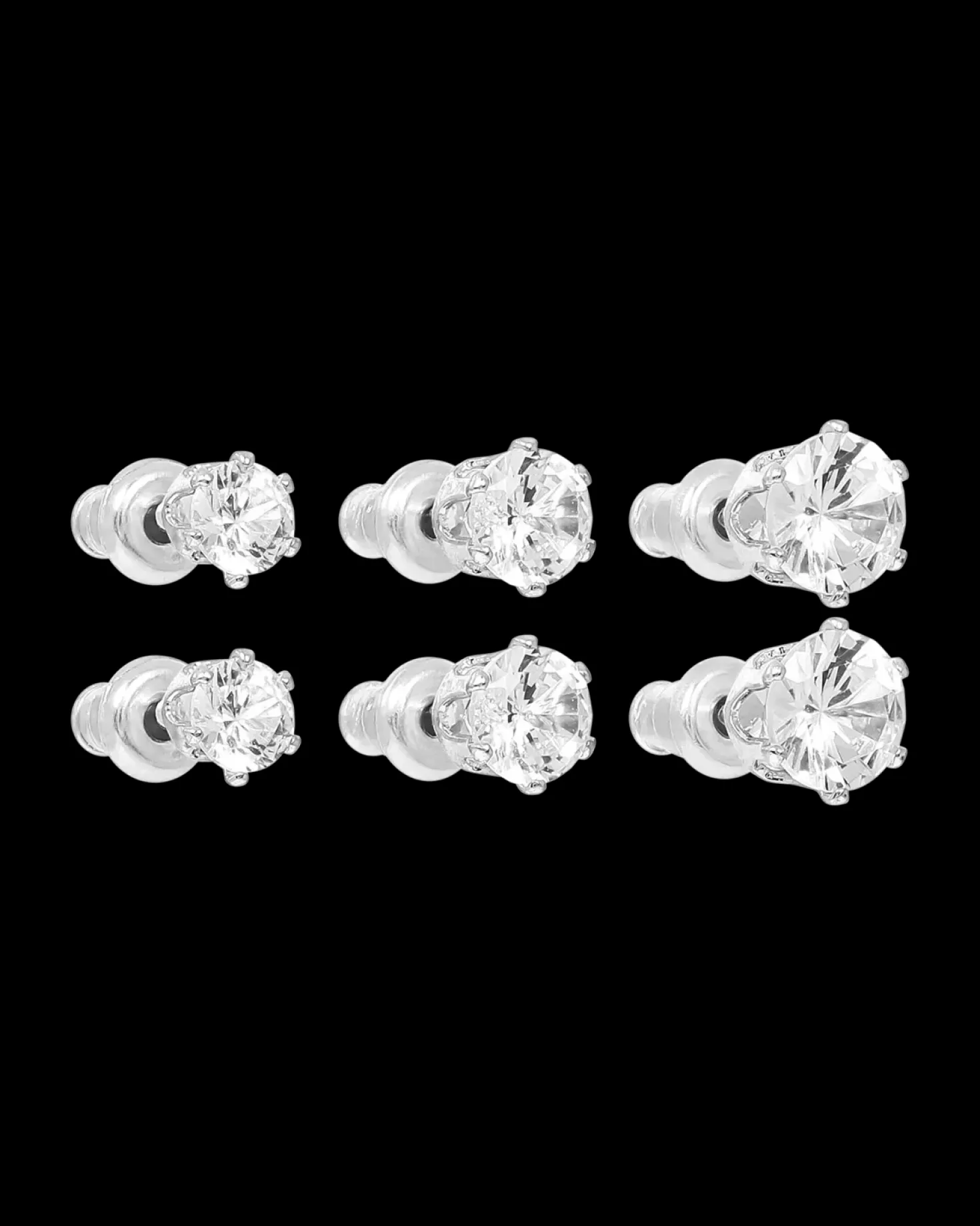 Ensemble de clous d'oreilles - Glamour Trio