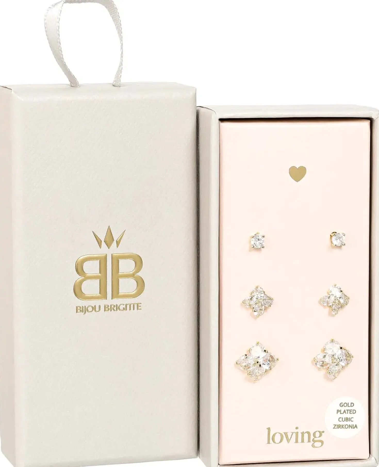 Ensemble de clous d'oreilles - Luxe Spark