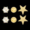 Ensemble de clous d'oreilles - Star Shine