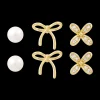 Ensemble de clous d'oreilles - Demure Trio