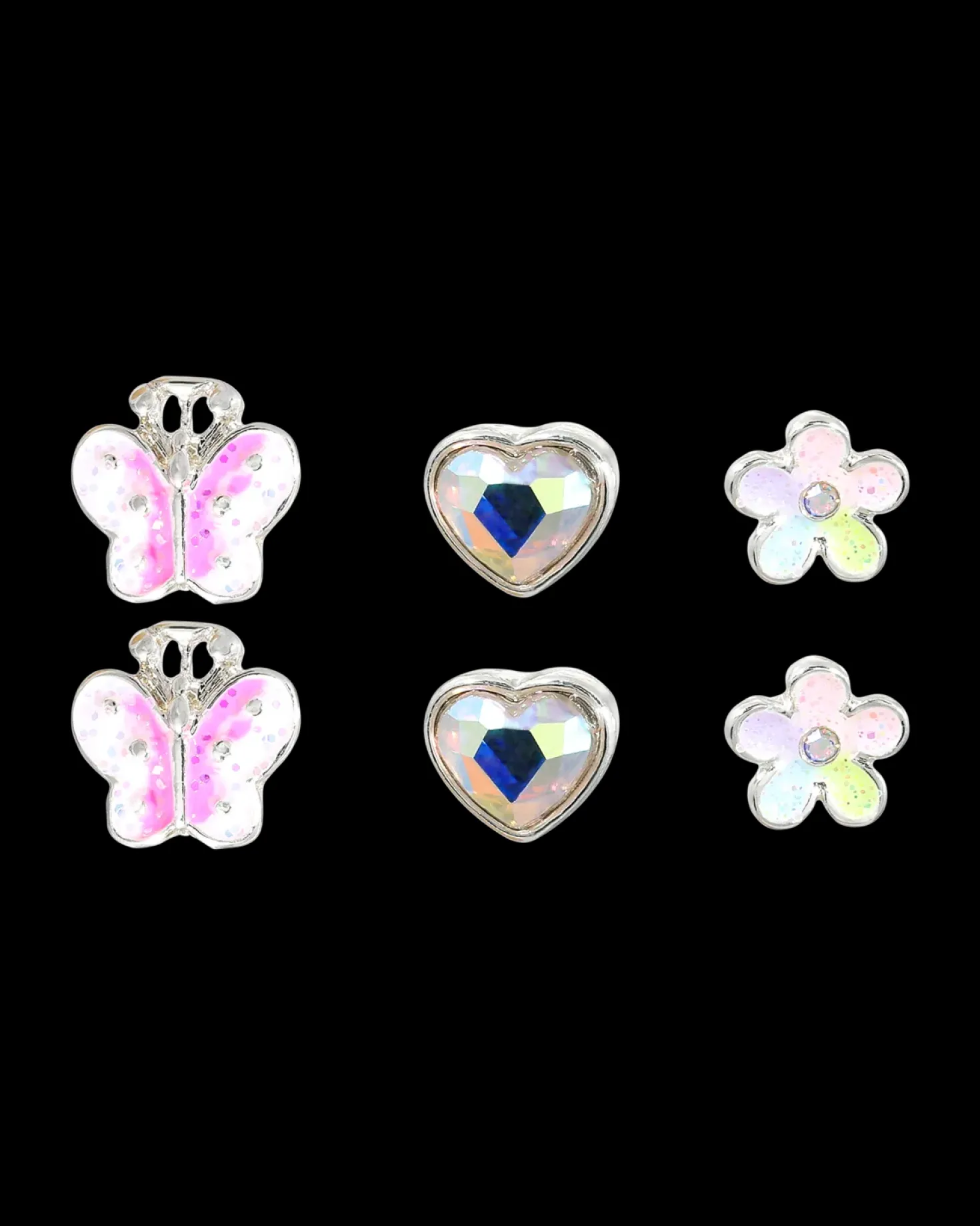 Ensemble de clous d'oreilles pour enfant - Spring Trio