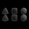 Ensemble de clous d'oreilles - Black Shapes