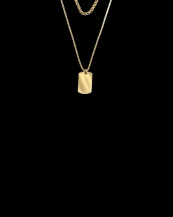 Ensemble de colliers pour homme - Golden Tag