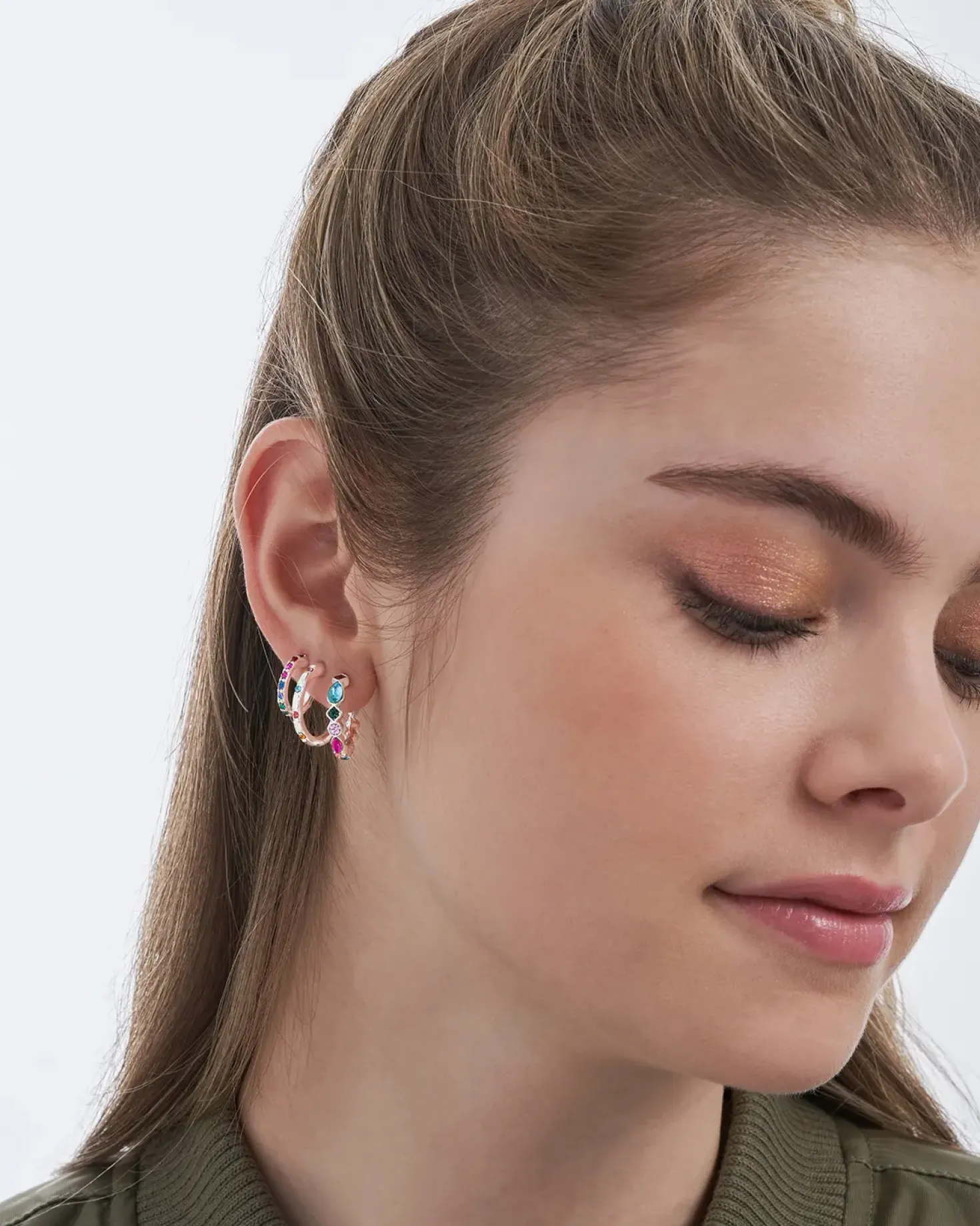 Ensemble de créoles - Colorful Sparkle