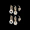 Ensemble de créoles - Pearly Flowers