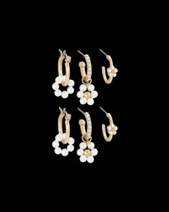 Ensemble de créoles - Pearly Flowers