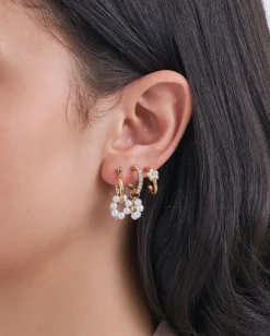 Ensemble de créoles - Pearly Flowers