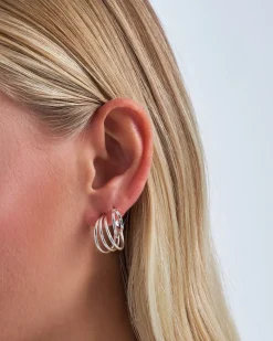 Ensemble de créoles - Silver Twist