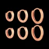 Ensemble de créoles - Slim Rosegold