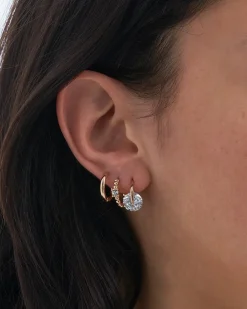 Ensemble de créoles - Zirkonia Bling