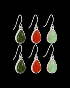 Ensemble de pendants d'oreilles - Aventurine Gems