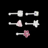 Ensemble de piercings - Pink Sparkle