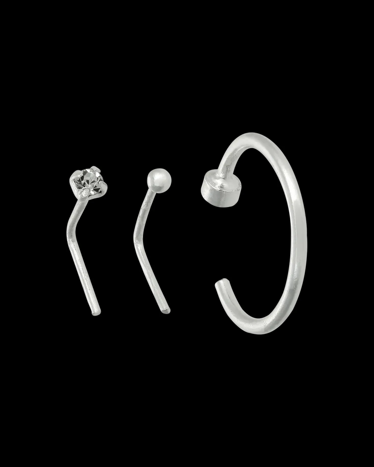 Ensemble de piercings - Simple Silver